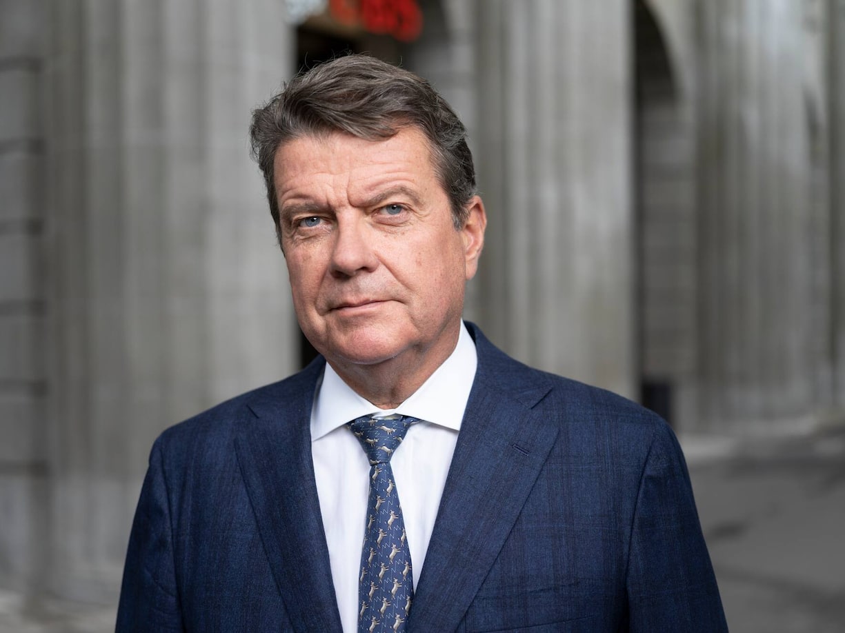 Colm Kelleher, Verwaltungsratspraesident der UBS Group AG, fotografiert am 5. Juli 2022 am Hauptsitz der UBS in Zuerich. (KEYSTONE/Gaetan Bally)Colm Kelleher, Chairman of UBS Group AG, photographed at the headquarters of Swiss bank UBS in Zuerich, Switzerland on July 5, 2022. (KEYSTONE/Gaetan Bally)