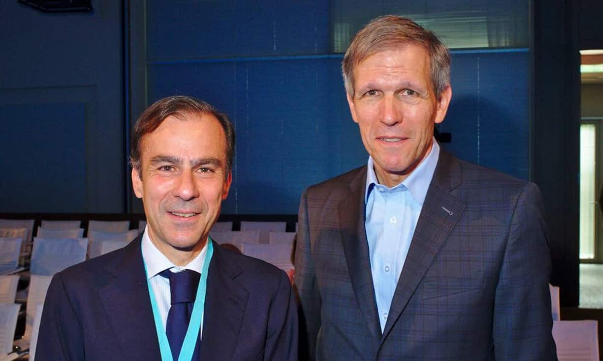 Aldo Uva, Chief Officer Operation Supply & Strategic Business Platforms, Ferrero;
Calvin Grieder, CEO, Bühler Management AG