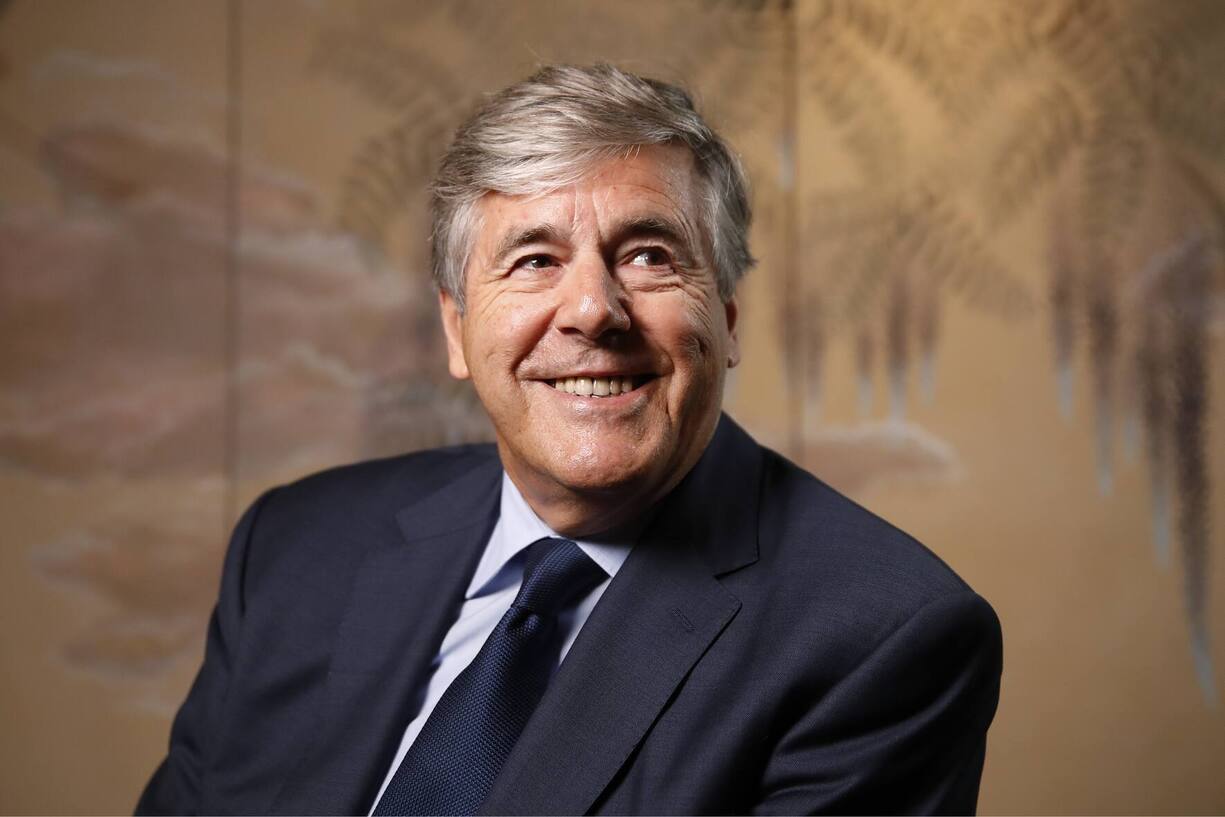 Josef Ackermann, former chief executive officer of Deutsche Bank AG, poses for a photograph ahead of a Bloomberg Television interview in Zurich, Switzerland, on Monday, Sep. 3, 2018. Ackermann, a 70-year-old Swiss national, oversaw Deutsche Bank?s investment-banking arm before becoming the first non-German to lead the nation?s largest lender in 2002. Photographer: Stefan Wermuth/Bloomberg