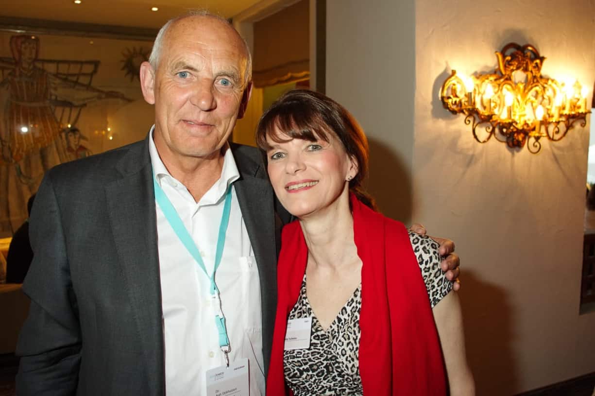 Aalt Dijkhuisen, President, Topsector Agri & Food in the Netherlands; Gaby Tschofen, Communication Manager, Barry Callebaut.
Bilder: Markus Senn