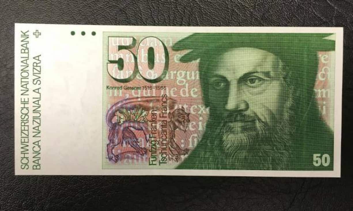 6. Serie: Diese 50er-Note wurde 1978 herausgegeben.