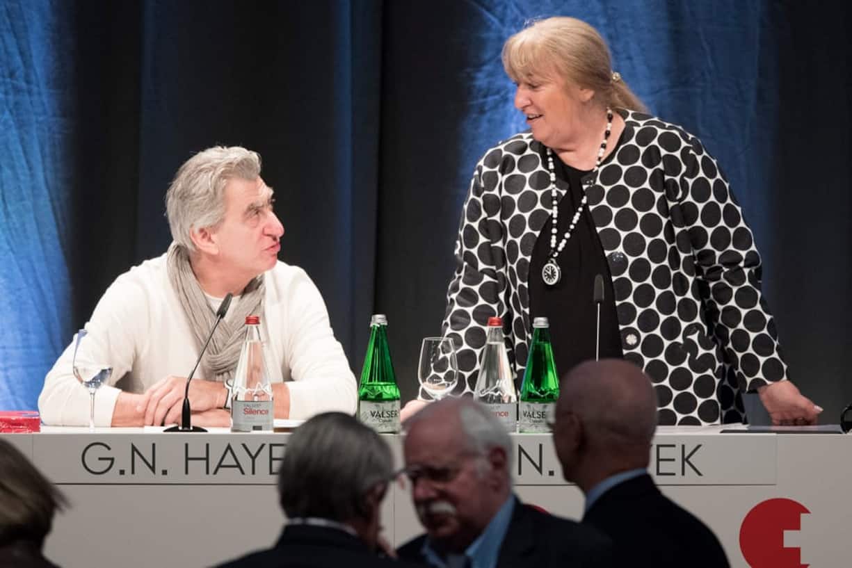 Nick und Nayla Hayek