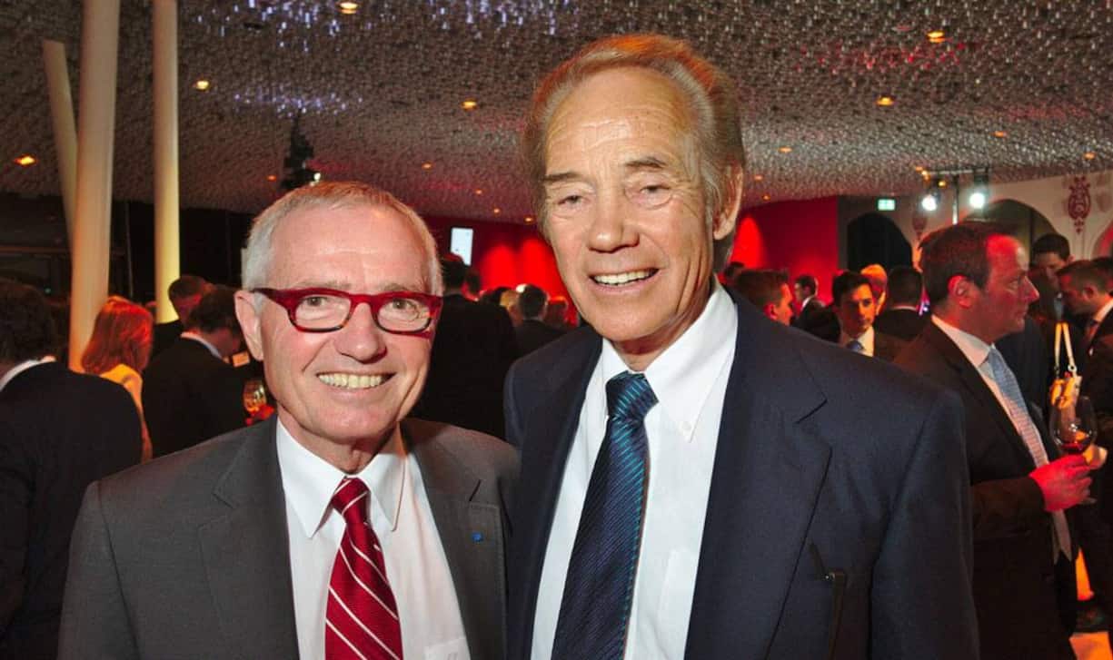 Jacky Gillmann, VRP, Losinger Marazzi;
Bruno Marazzi, Bau-Unternehmer