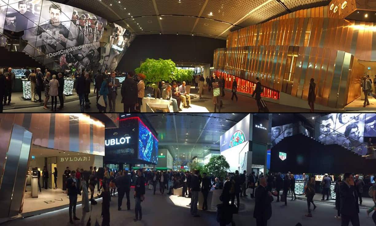 Die besten Bilder von der Baselworld 2017:
Halle 1 der Baselworld: Hier stellt die Crème de la Crème der Uhrenwelt aus.