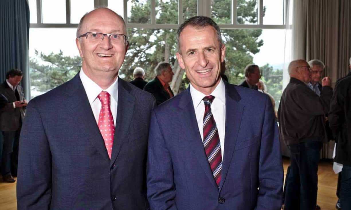 Emanuel Probst, CEO, Jura Elektroapparate AG;
Ruedi Walter, Teamleiter Firmenkunden, ZKB