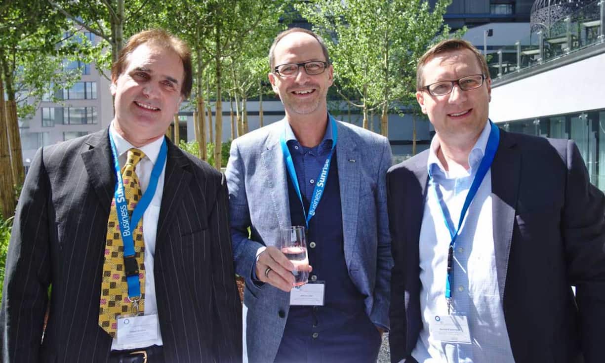 Hubert Schätzle, Business Development Manager, Oracle (Software) Schweiz GmbH;
Andreas Egger, Leiter Business Process Development, AMAG ;
Bernhard Soltermann, Managing Director & COO, AMAG