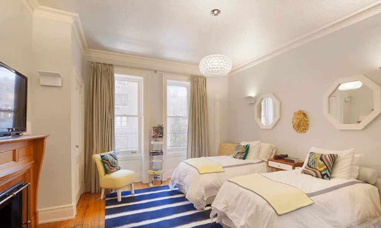 Insgesamt vier Schlafräume befinden sich in dem Townhouse...