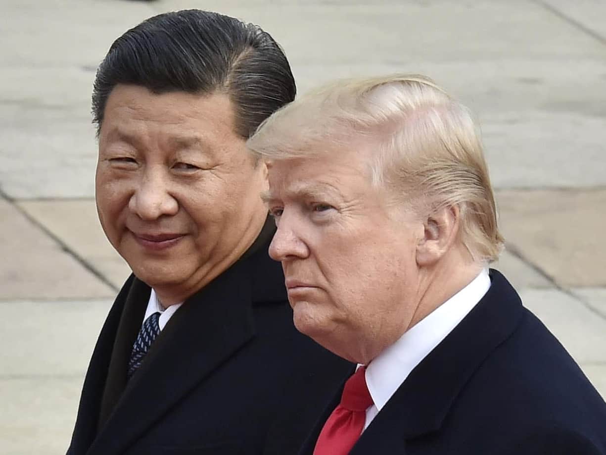 Xi Jinping und Donald Trump