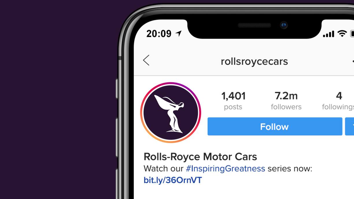 Rolls-Royce Instagram