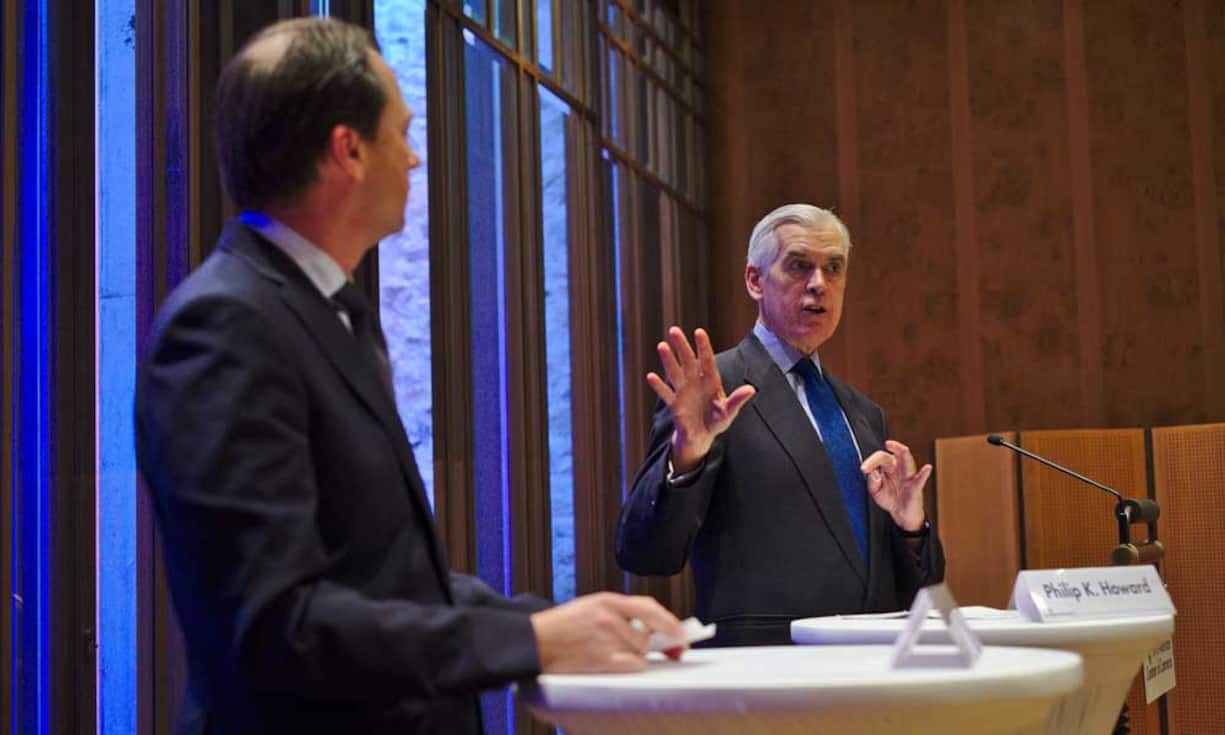 Dirk Schütz, Chefredaktor, BILANZ
Philip K. Howard, Senior Counsel, Covington & Burling LLP