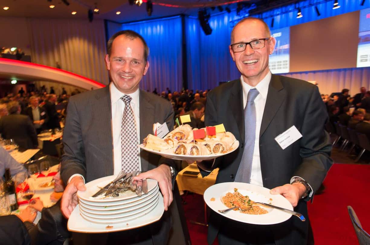 Andreas Hugi, Managing Partner, Furrer.Hugi&Partner AG; Stefan Nünlist, Head Corporate Communications UBS Switzerland