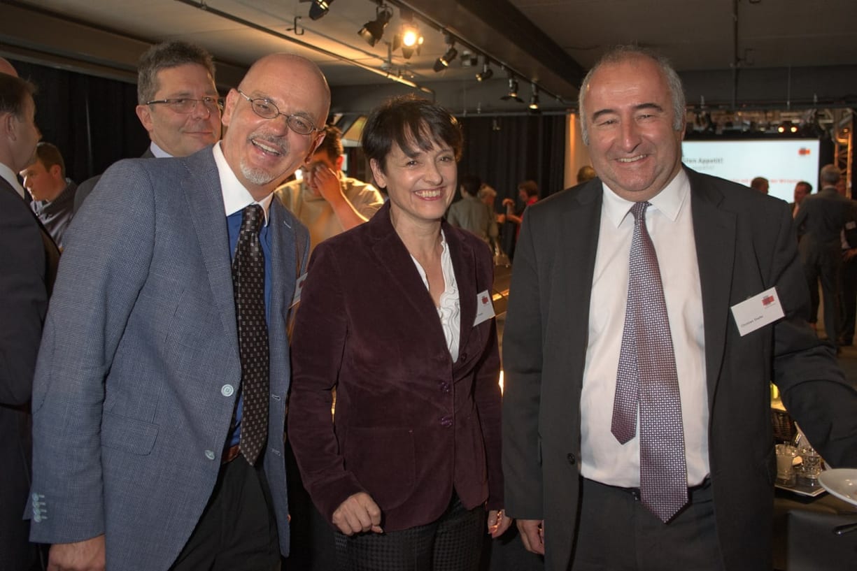 Kuno Hämisegger, Delegierter Public Affairs Schweiz, Schweizerische Bankiervereinigung; Ursula Fraefel, Kommunikation und Public Affairs, Fraefel & Partner GmbH; Christian Stiefel, Direktor,  SwissHoldings Verband der Industrie- und Dienstleistungskonzerne der Schweiz