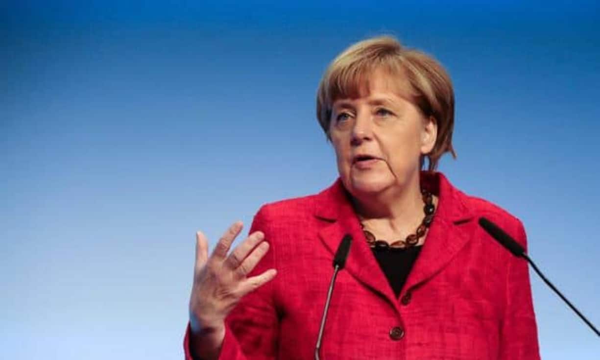 Die deutsche Kanzlerin Angela Merkel. Sie machte im Vergleich zur letztjährigen Rangliste drei Plätze gut.