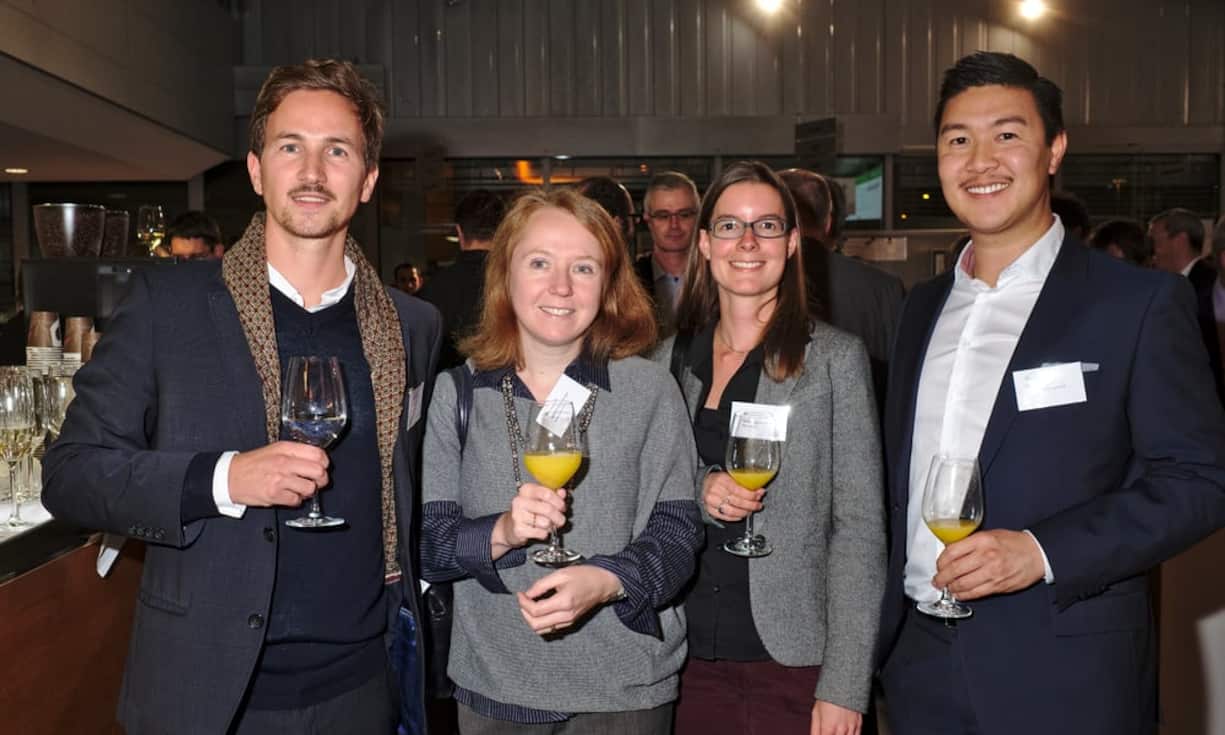 Fabio Lenzlinger, Head of Marketing, Universität St. Gallen;
Sabine Röthlisberger, Managing Partner, Sparking Idea GmbH;
Sandra Gähler, Product Manager, düring ag;
Phu-Vinh Pham, Strategisches Marketing, Mercedes Benz Schweiz AG