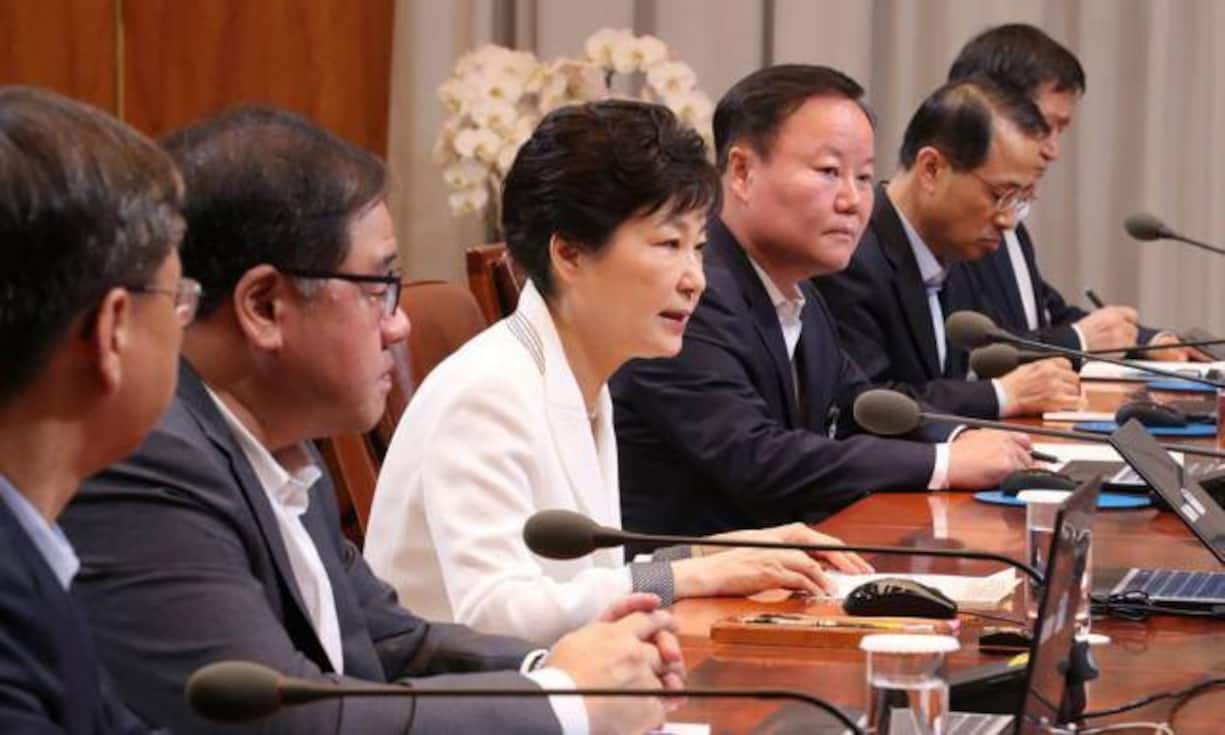 Doch auch in anderen Ländern übernehmen Frauen die Spitzenämter: Park-Geun-hye, Präsidentin des aufstrebenden Schwellenlandes Südkorea...