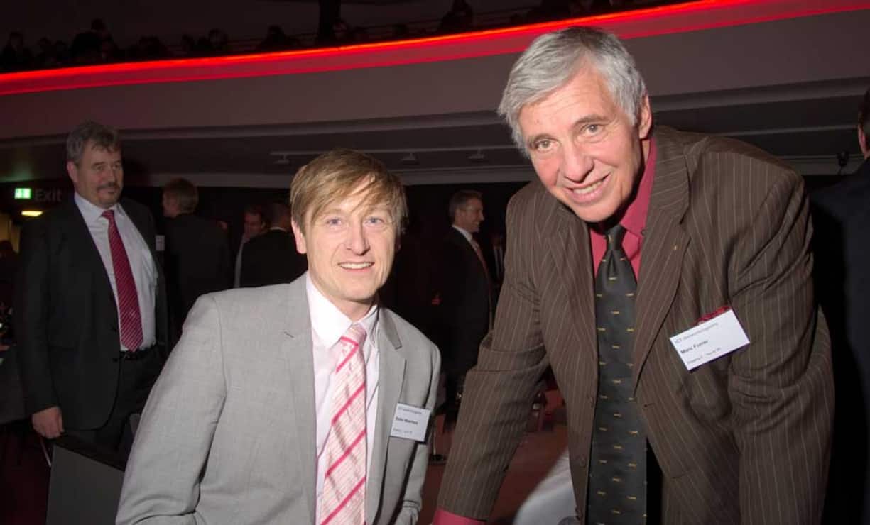 Stefan Meierhans, Preisüberwacher;
Marc Furrer, Präsident, ComCom