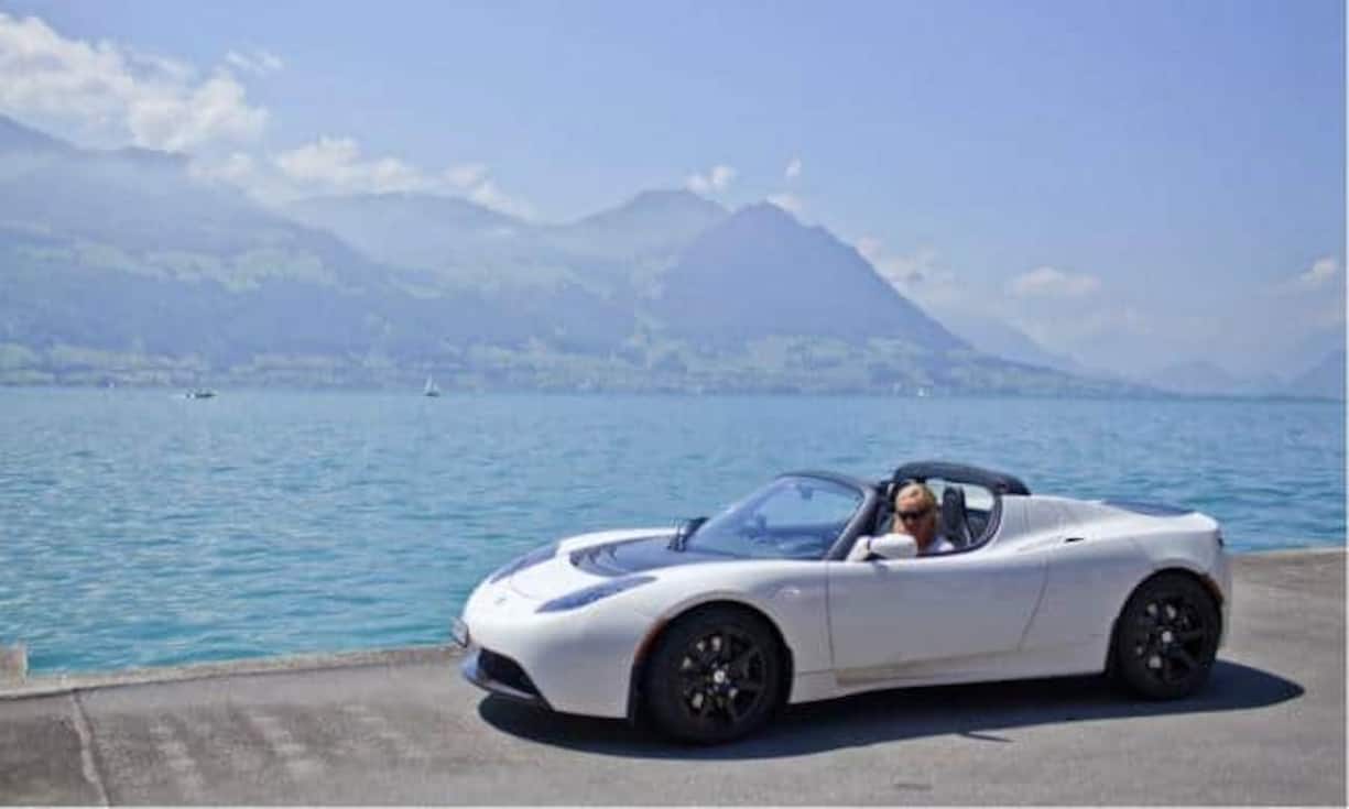 Der Roadster war Teslas erstes Modell und kam im Jahr 2008 auf den Markt. Laut Elon Musk war das Auto ein «komplettes Desaster». Keystone