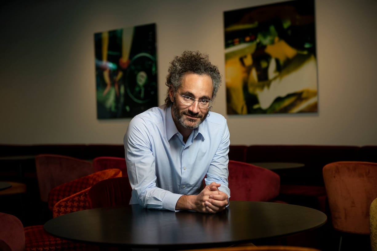 Alexander C. Karp, CEO von Palantir Technologies, am 15.10.2018 am Sitz der Ringier Axel Springer Schweiz AG in ZÃ¼rich.
