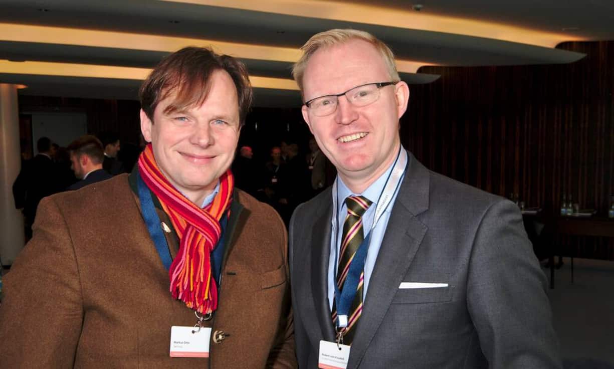 Markus Otto, Geschäftsführer, 3wGroup;
Robert von Keudell, Leiter Händlernetzentwicklung Deutschland, Claas Vertriebsgesellschaft mbH