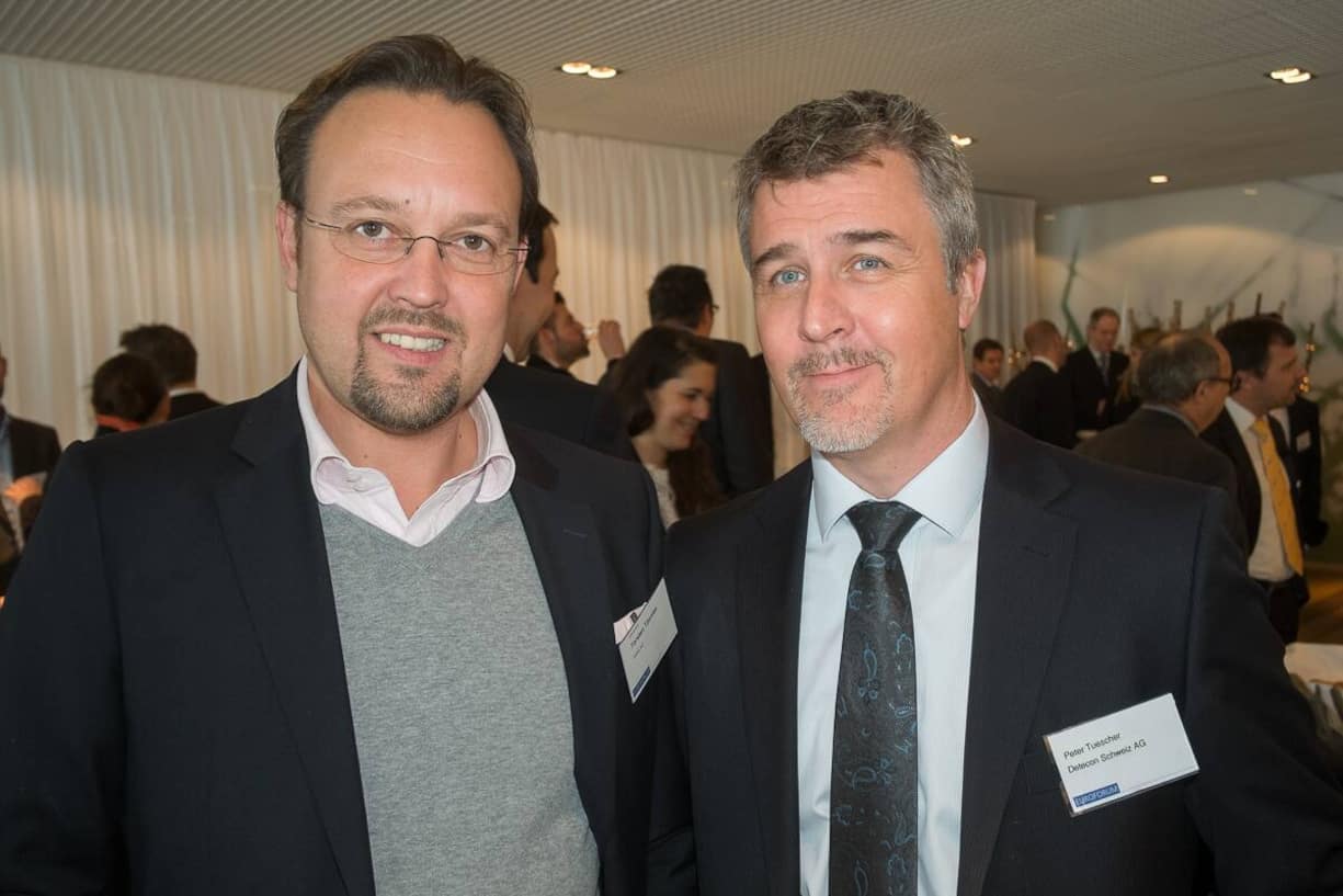 Torsten Tönnies, GL, Axas AG; Peter Tuescher, Detecon Schweiz AG