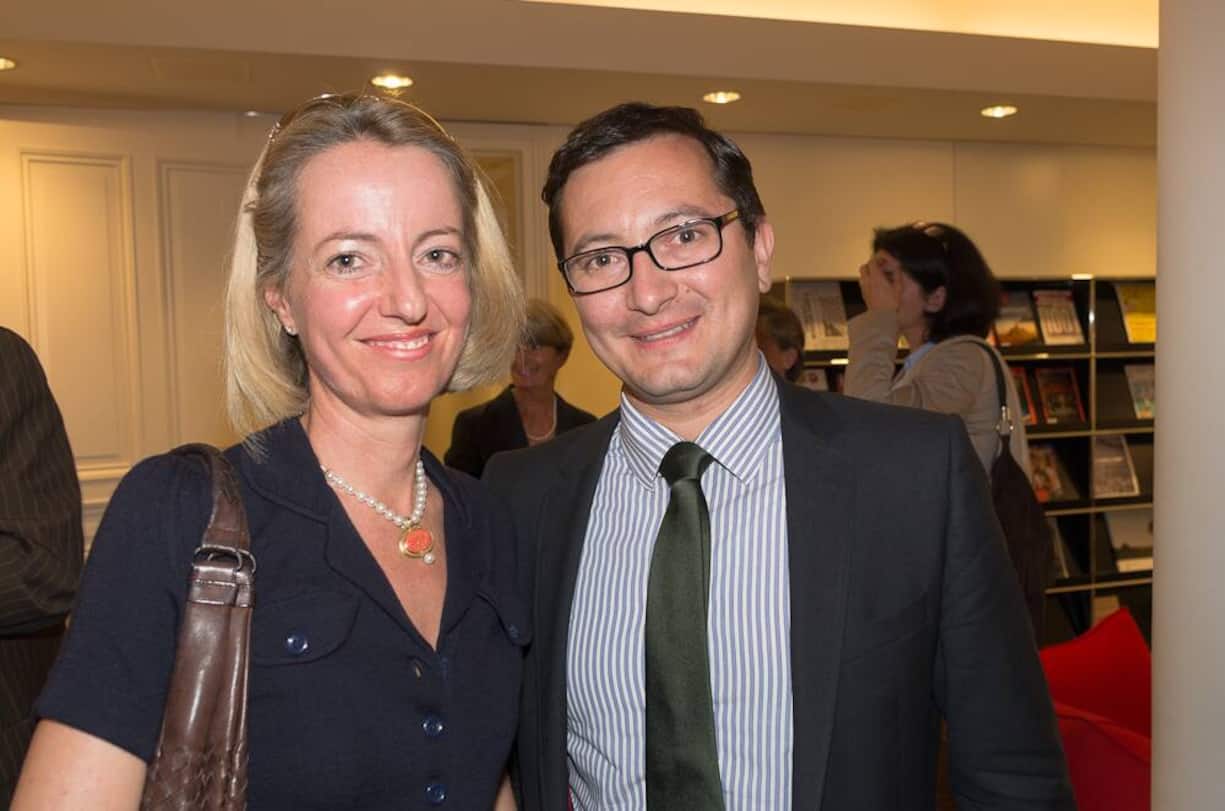 Kornelia Kneissl, project manager; Michael Lorz, Leiter Universitätsförderung Universität St. Gallen