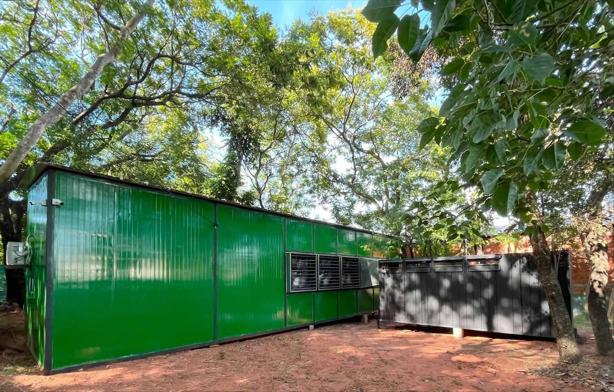 Mango-Trocknungsanlage und Kryptomine in einem.