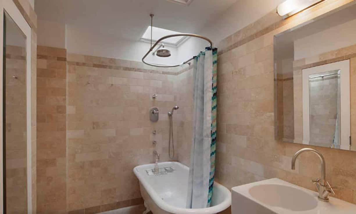 ...und alle mit einem eigenem Badezimmer ausgestattet sind.