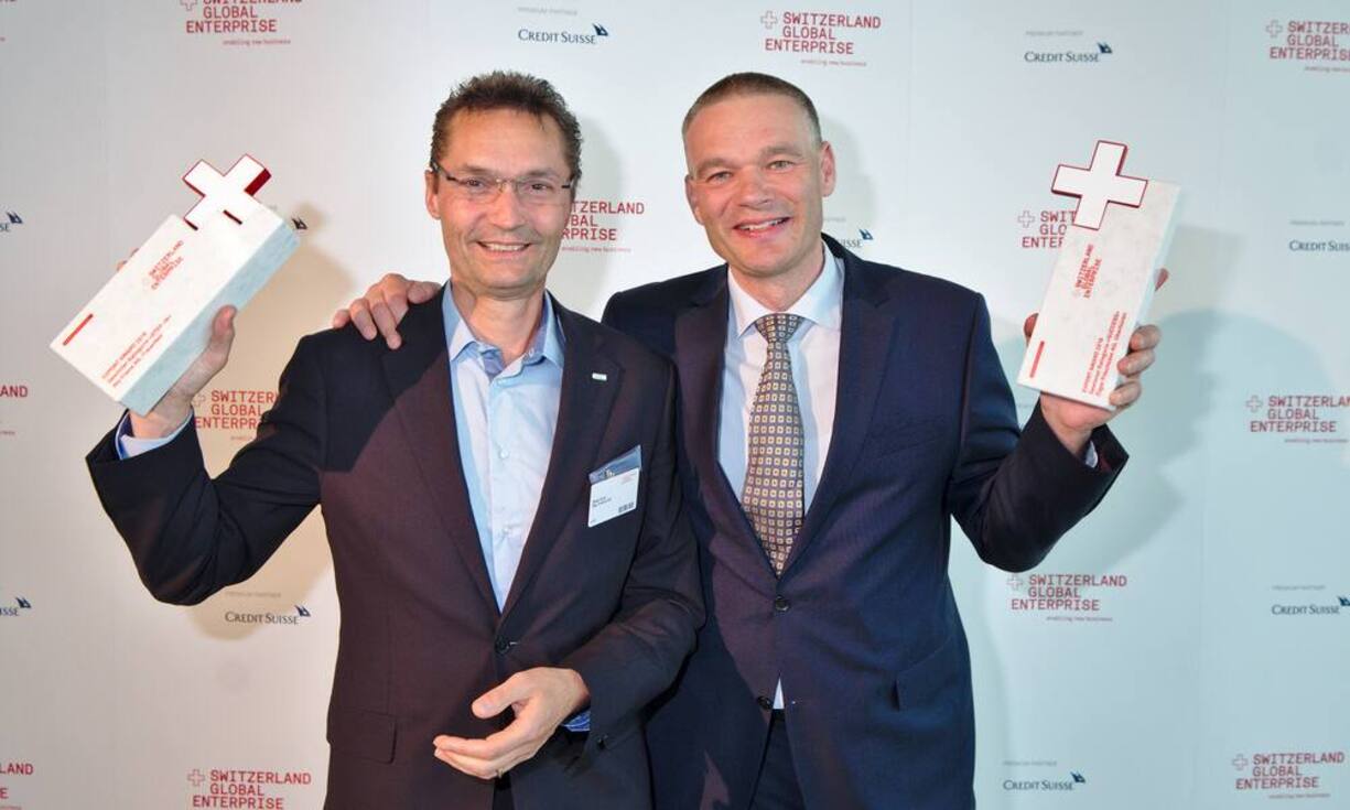 Beat Guhl, CEO, Sky-Frame AG;
Christof Züger, CEO, Züger Frischkäse AG