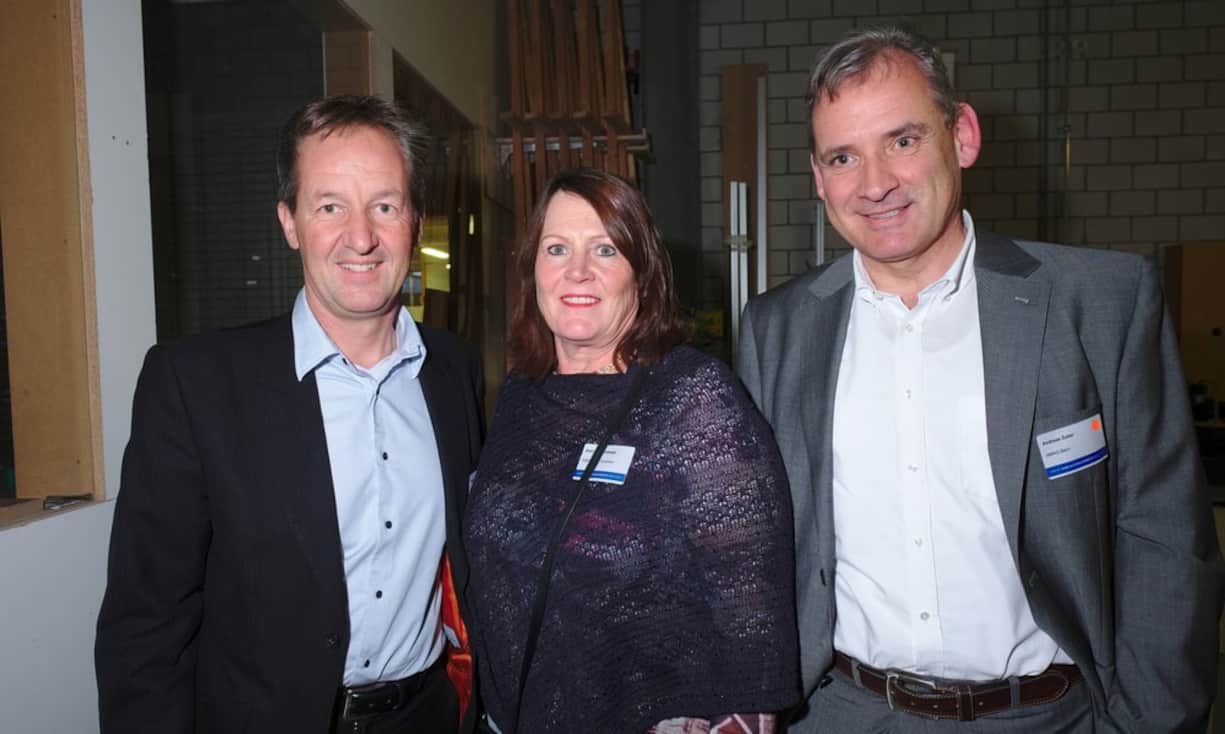 Peter Stähli, VRP & CEO, Swiss Economic Forum AG;
Sherryl Röthlisberger, Ehefrau von Peter Röthlisberger;
Andreas Zuber,  Geschäftsführer, AMAG Bern