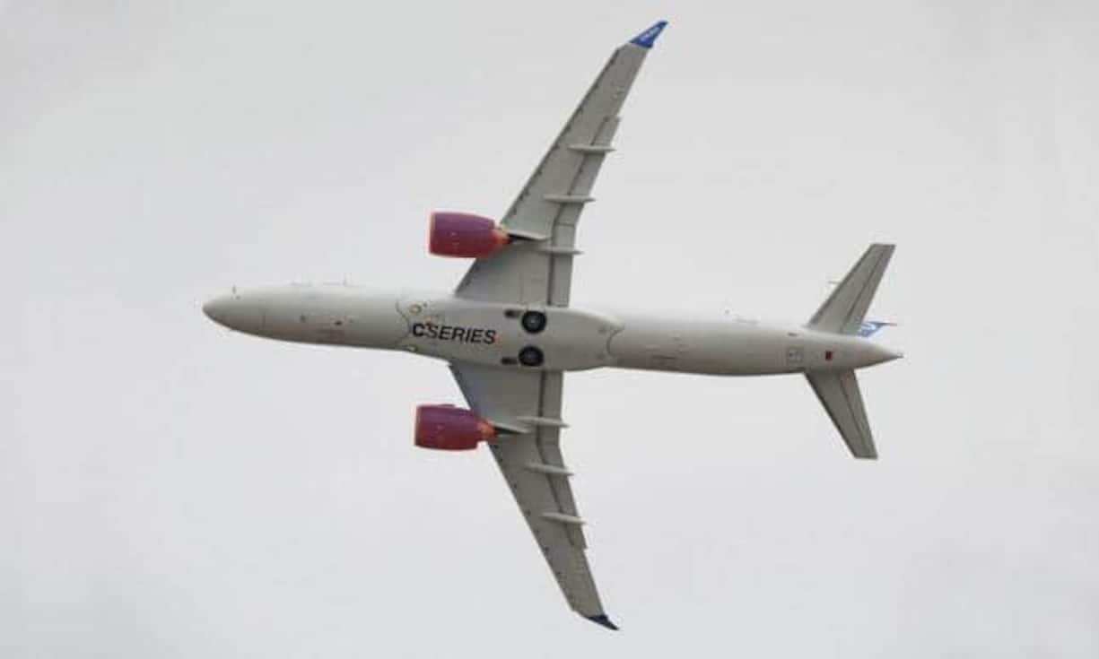 Was die C-Series ausmacht: Triebwerke
Zwei Triebwerke vom Typ Pratt & Whitney PW1500G bringen die Maschine in die Luft. Der Schub pro Triebwerk beträgt 10 560 kg. Die Höchstgeschwindigkeit des Fliegers gibt Swiss mit 871 km/h an, die Reichweite mit 5'460 km.