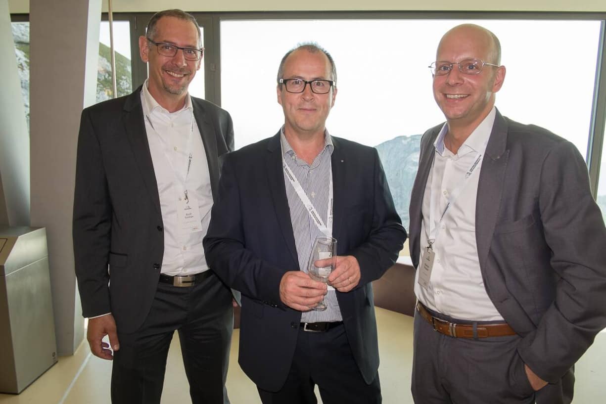 Rolf Samer, ewl energie wasser luzern; Stephan Marty, ewl energie wasser luzern; Stefan Studer, Credit Suisse AG