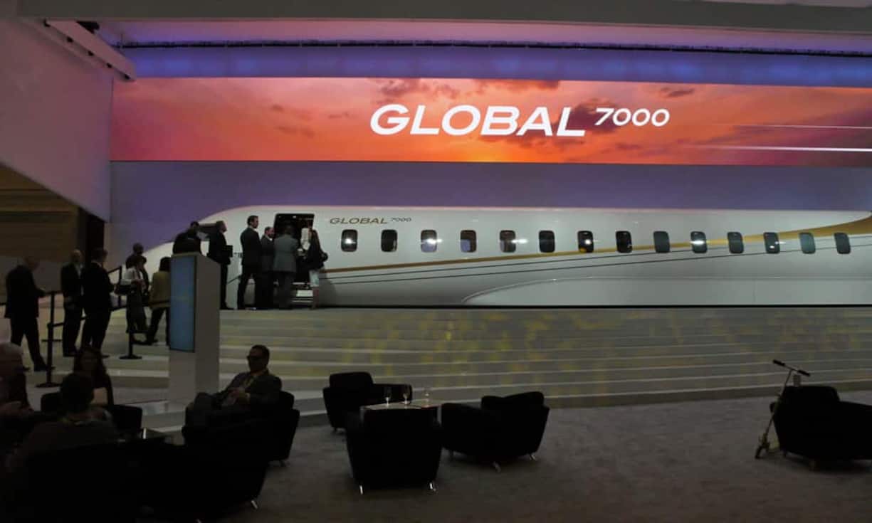 Einige Hersteller haben begehbare 1:1-Modelle mitgebracht...