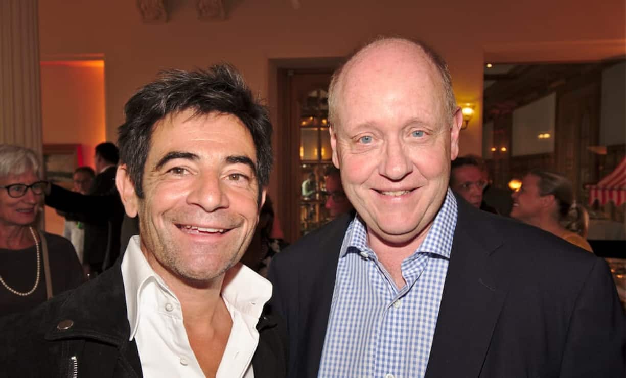 Schoscho Rufener, Eventmanager;
Hans Syz, Filmproduzent