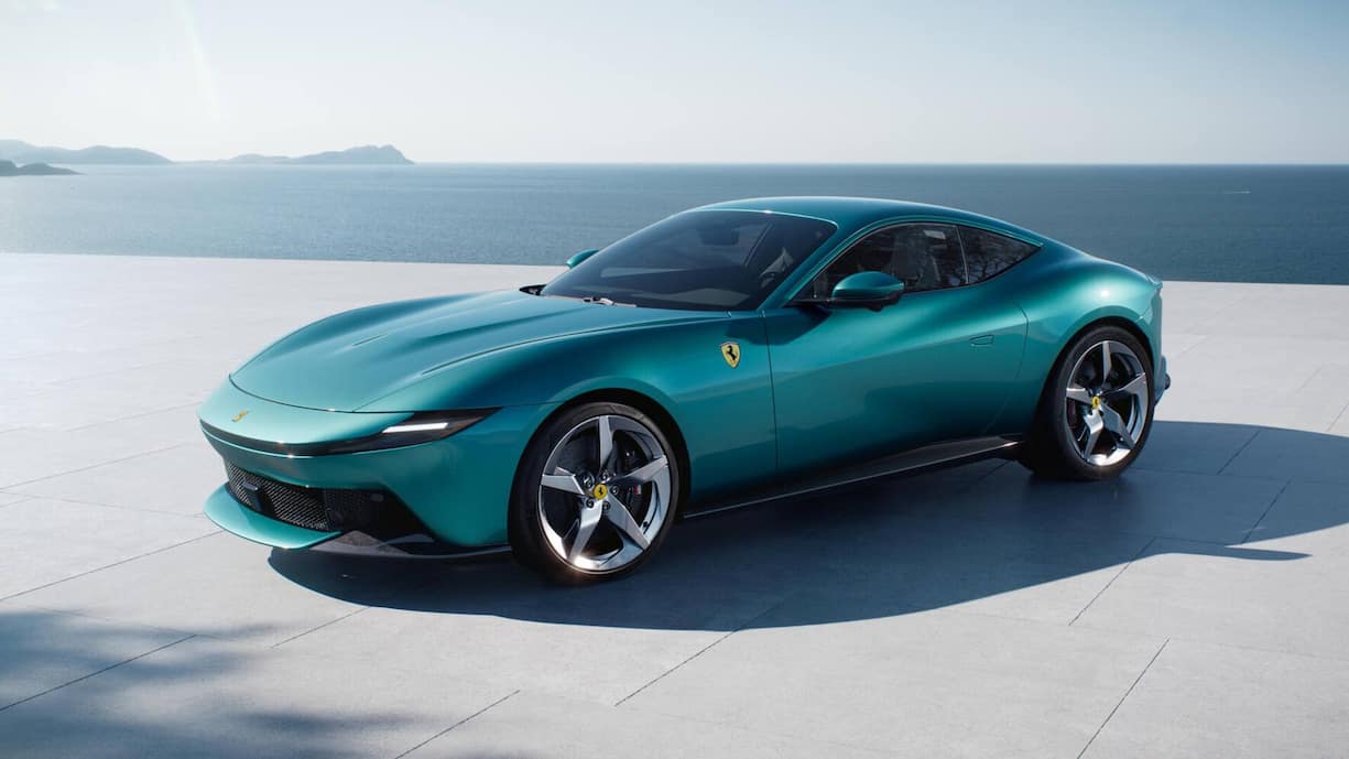 Der neuste Ferrari Amalfi, mit V8-Frontmittelmotor; Preis: ab 224’000 Franken.