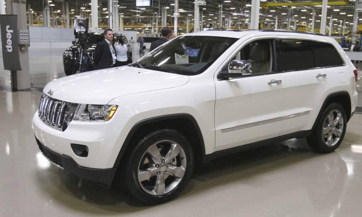 Platz 3: Der Jeep Grand Cherokee 3.6 V6 braucht 26,2 Prozent weniger als prognostiziert. (Bild: Keystone)