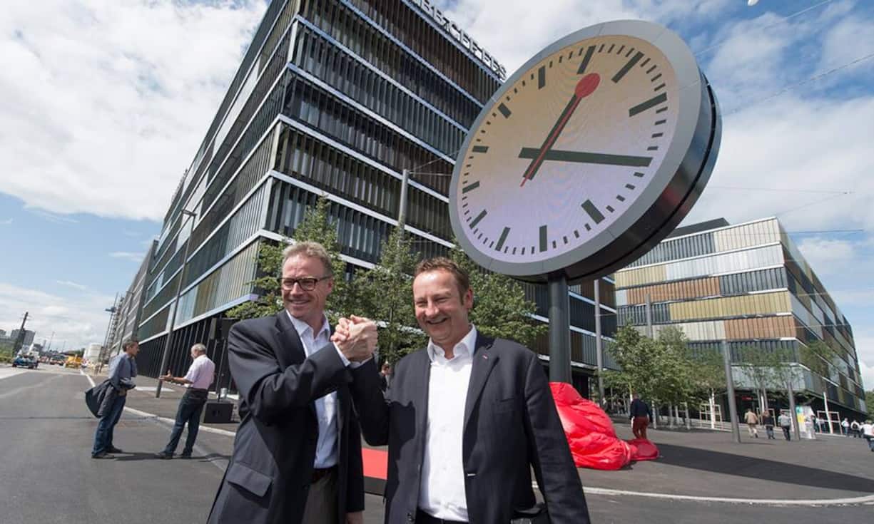 Rang 1: SBB (öffentlich): 94,4 Millionen QuadratmeterQuelle: Eigene Recherchen Bilanz (ohne Gewähr auf Vollständigkeit) / Bilder: Keystone