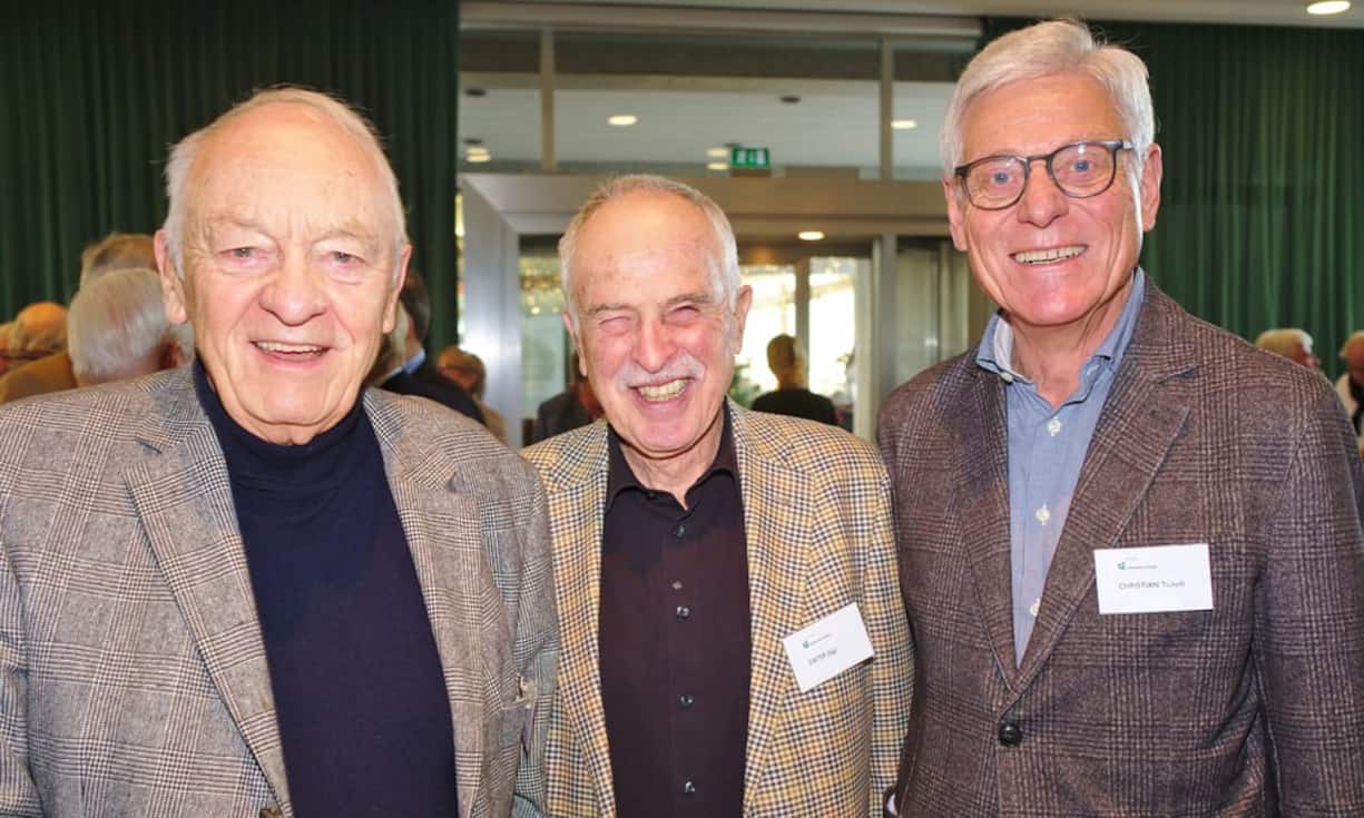 Jürg Fretz, alt Generaldirektor Magazine zum Globus;
Dieter Jäggi, Werber;
Christian Tichelli, Geschäftsführer, timarso - Tichelli Marketing Solutions