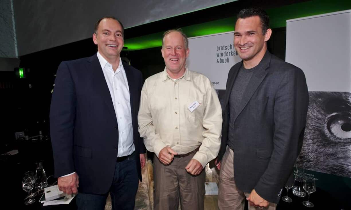 Dominik Neidhard, Panelist;
Roland Gäbler, Keynote Speaker;
Marcel Dobler, Panelist, FDP Nationalrat