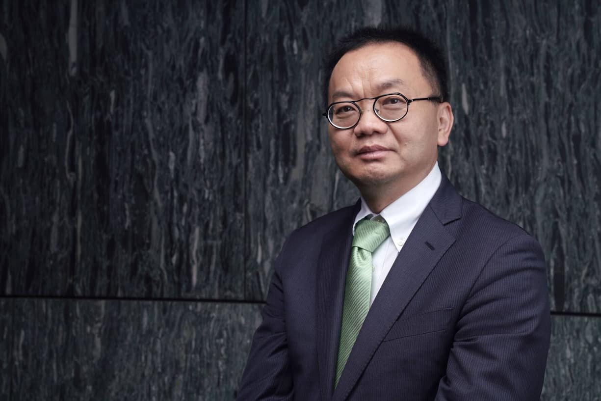 Chris Chen, chief executive officer of Wuxi Biologics Cayman Inc., poses for a photograph at the Bloomberg Invest Asia forum in Hong Kong, China, on Thursday, March 21, 2019. The forum brings together some of the biggest businesses and influential institutions. Photographer: Anthony Kwan/Bloomberg