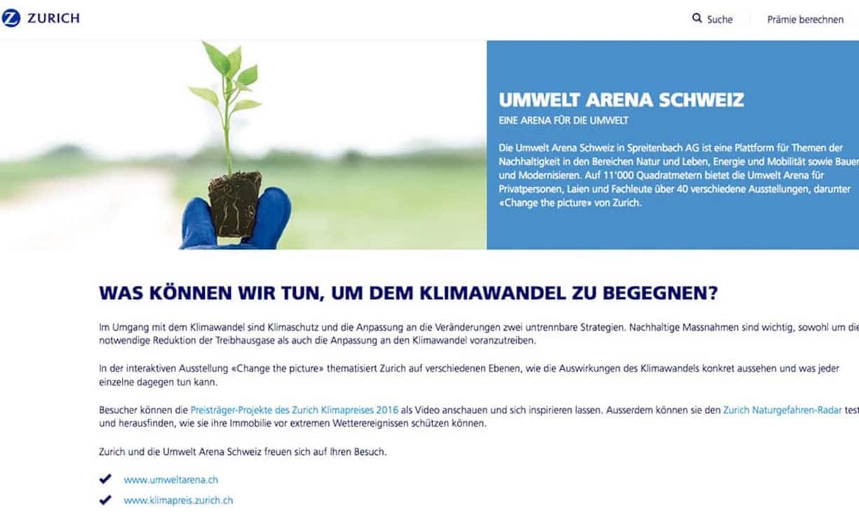 Platz 9: Zurich Insurance