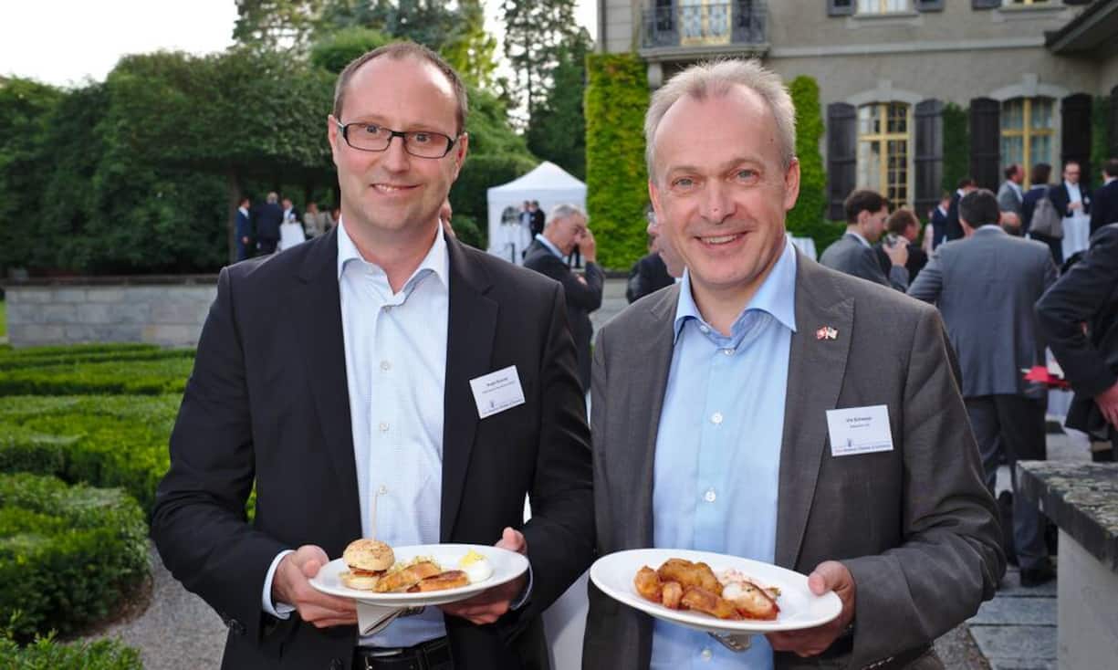 Roger Schroth, Director International Strategy, Rackspace International GmbH;
Urs Schaeppi, CEO, Swisscom AG