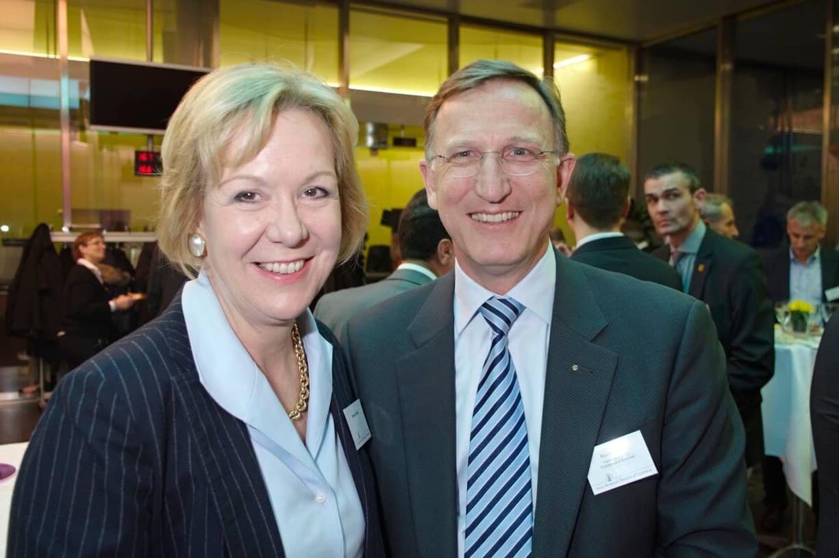 Monika Ribar, VR, Swiss; Hans Knöpfel, Managing Partner, Hans Knöpfel AG "Excellence in Business"