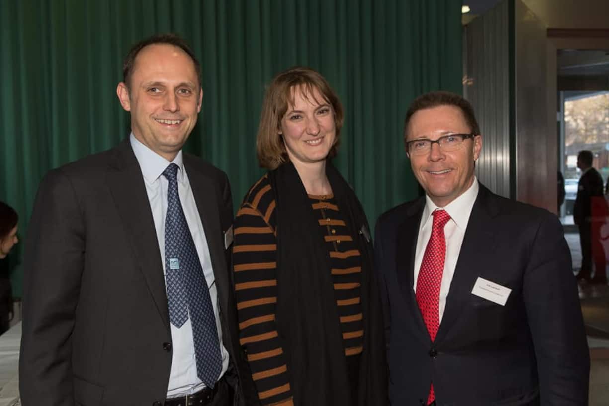 Philipp Guthof, Director of Corporate Programs, Uni St. Gallen; Lotti Gerber, Notenstein Privatbank AG; Urs Landolf, PricewaterhouseCoopers AG