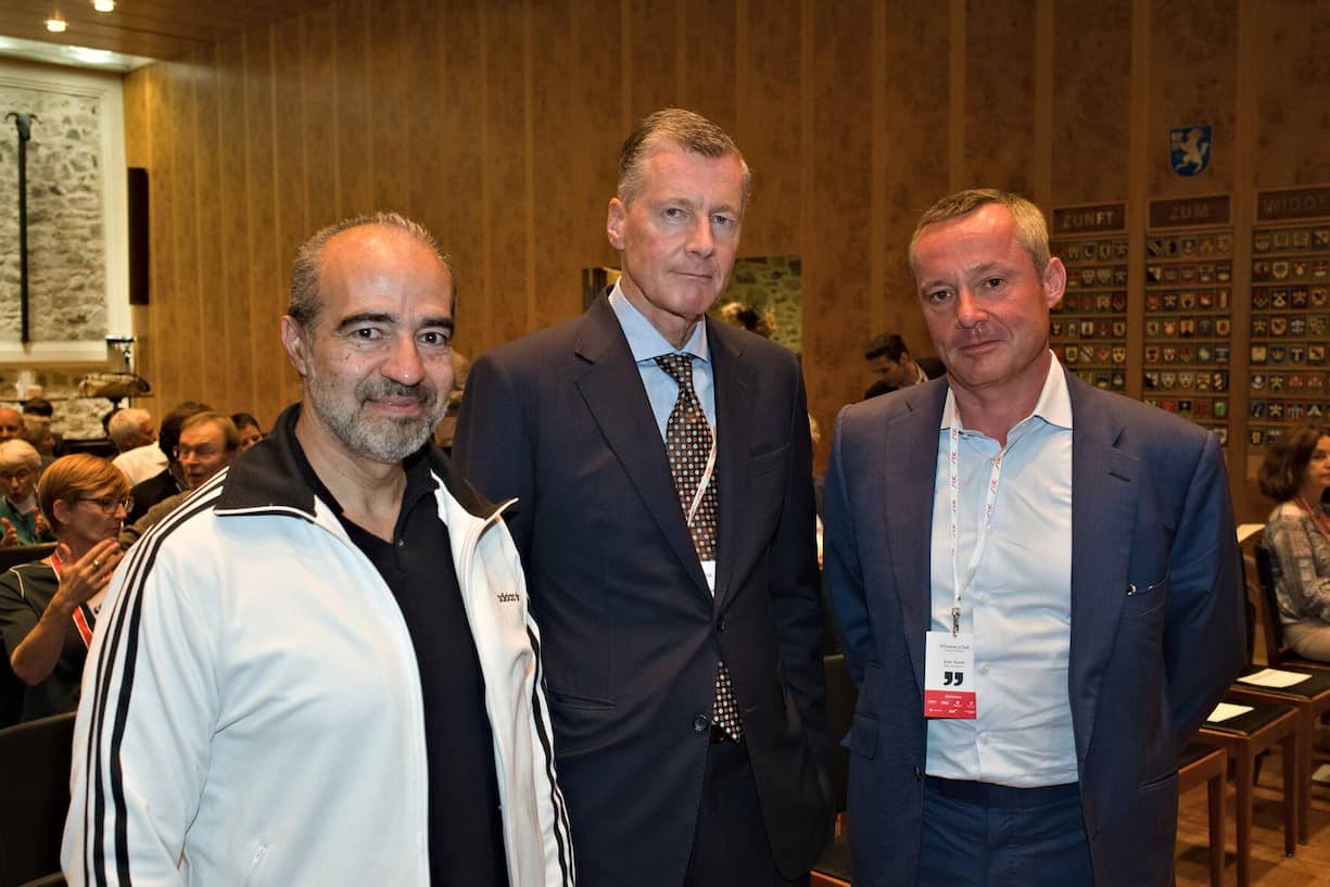 Francisco Fernandez, Avaloq;Christian Camenzind, Crapera Capital;Rudolf Bohli, RBR Investments