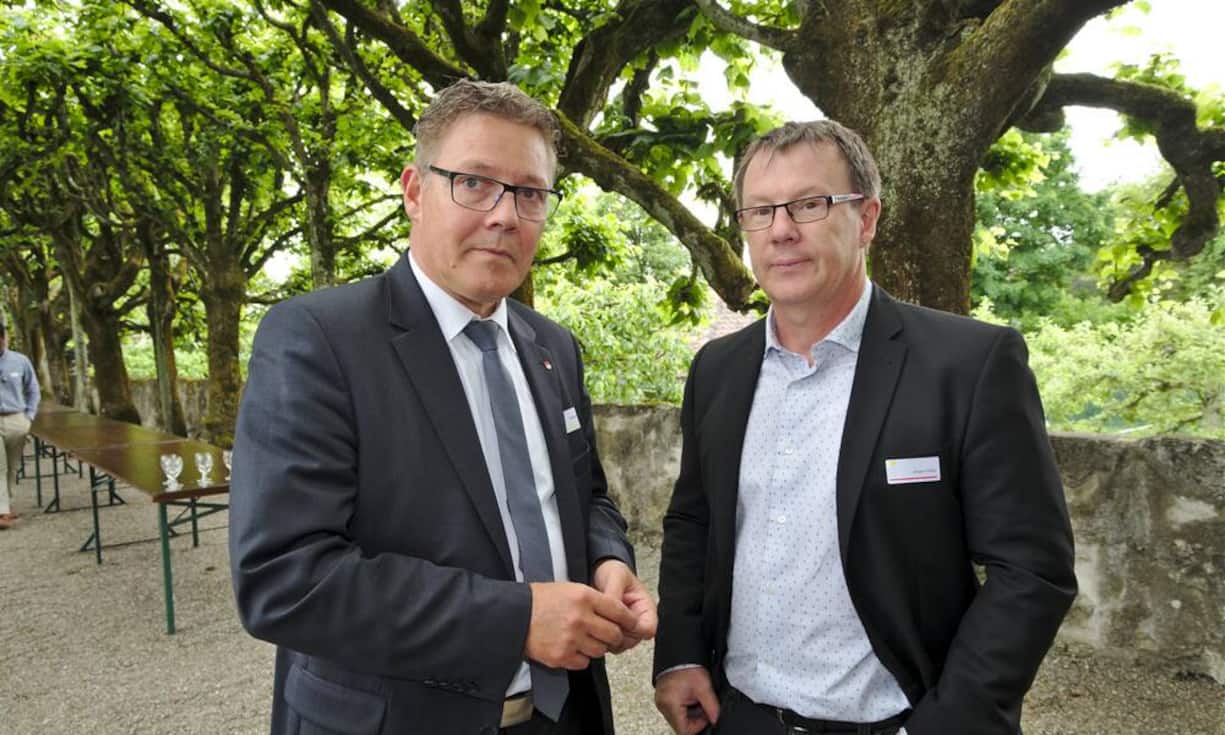 Roland Fürst, Regierungsrat, Kanton Solothurn;
Jürgen Hofer, Direktor, Region Solothurn Tourismus