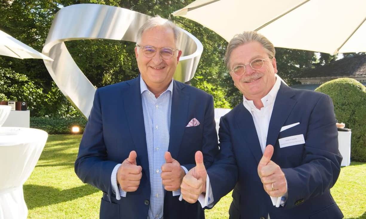 Die Gastgeber:
Stephan Reifferscheid, Partner, Knight Gianella;
Sandro V. Gianella, Partner, Knight Gianella