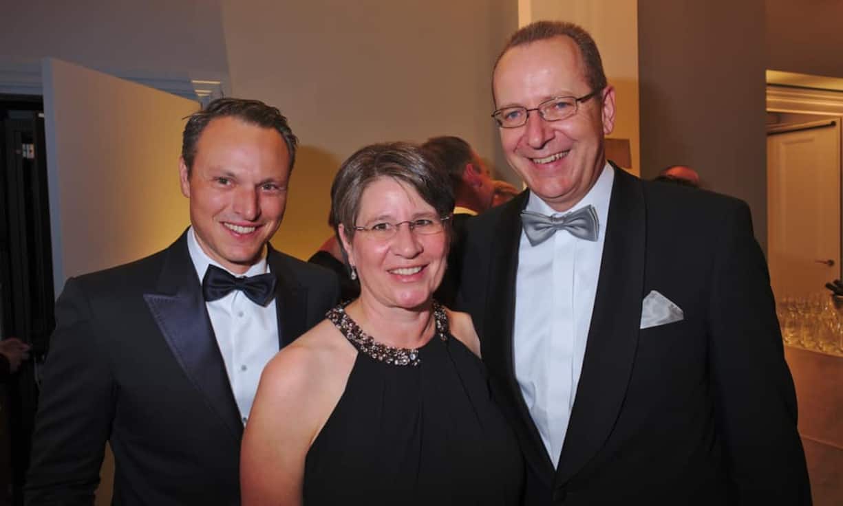 Patrick Amstutz, COO, Molecular Partners AG;
Madeleine Zürcher;
Jürg Zürcher, EY