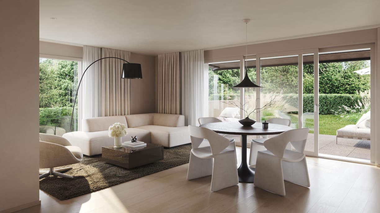 Sieben der acht Wohnungen sind bereits verkauft. (Visualisierung)