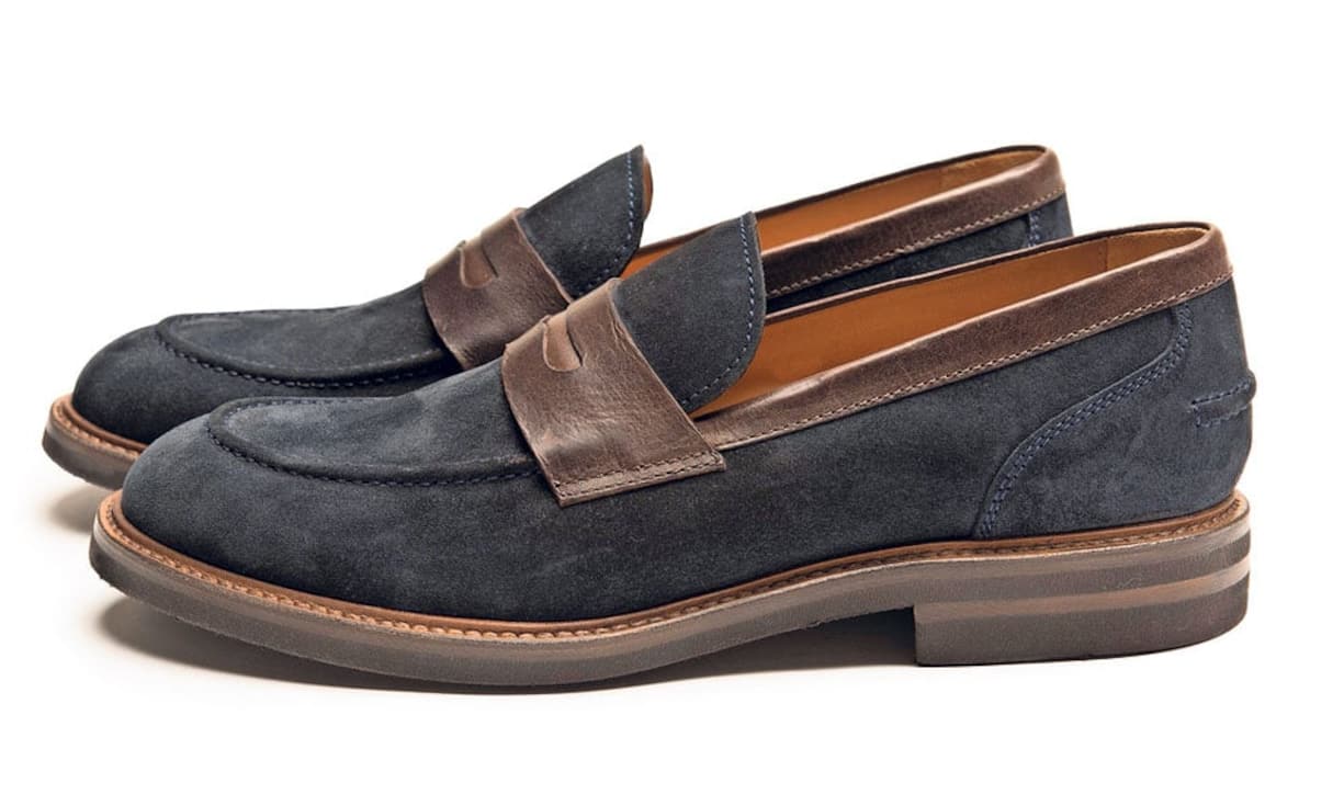 Brunello Cucinelli: Diese Loafer aus Wildleder von Brunello Cucinelli sind schlicht und gut zu kombinieren. Wer sich dafür entscheidet, hat Qualitätsschuhe, die mehrere Saisons überdauern und ein modisches Signal senden. Preis 840 Franken