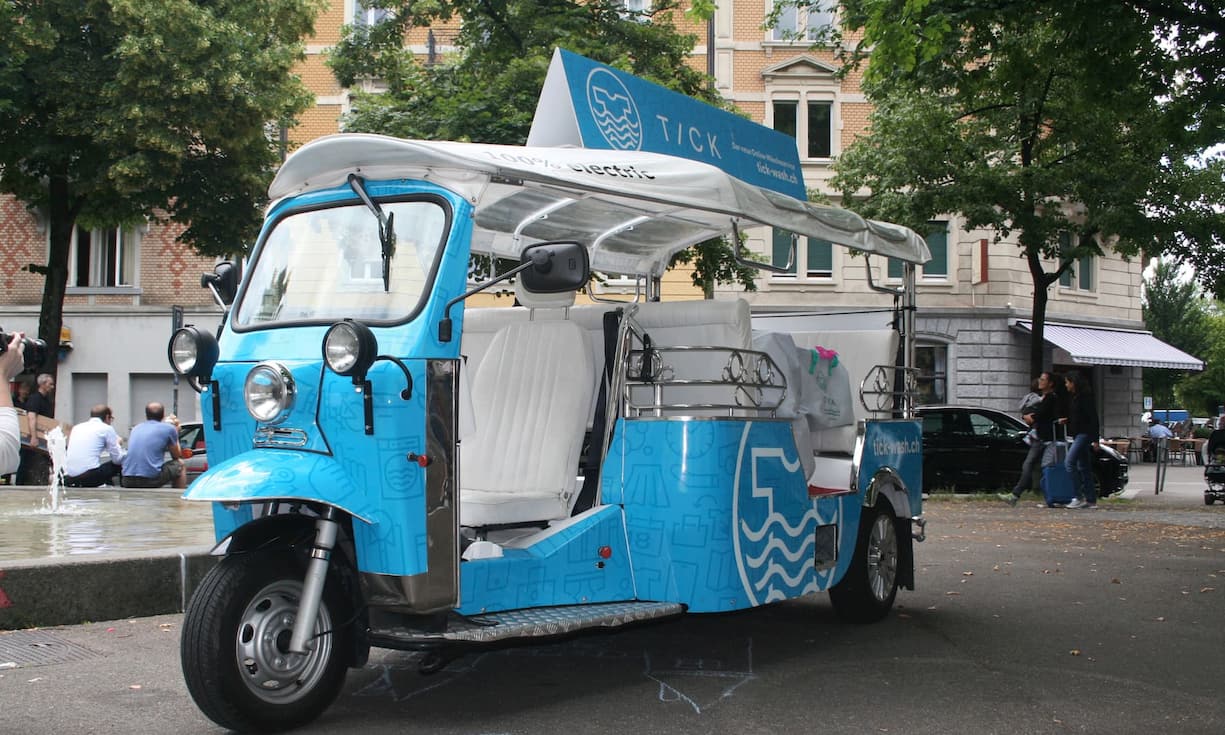 Service für Wäschemuffel: Tick holt die Wäsche beim Kunden zuhause ab und bringt sie - handgebügelt - wieder zurück. Tick